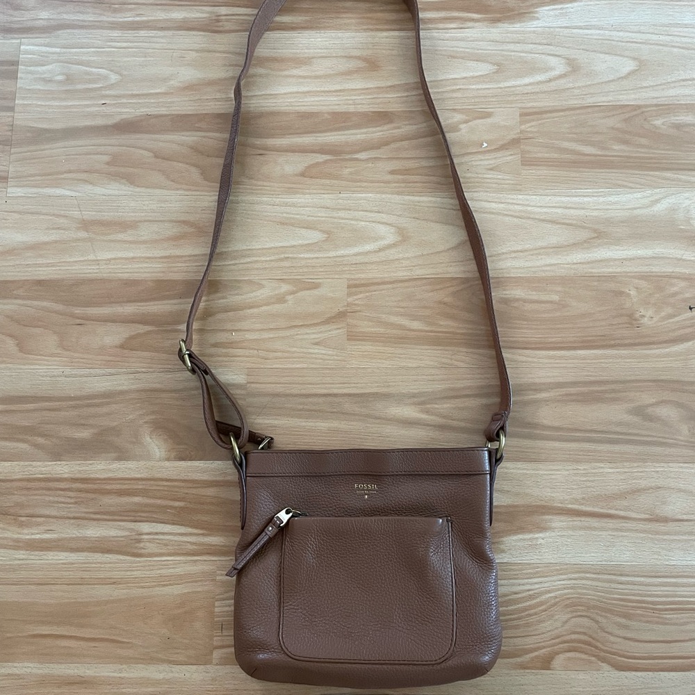 Awesome FOSSIL Leather Crossbody Bag